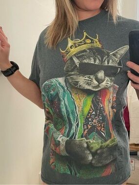 Great condition Everyday Struggle Biggie Cat graphic tee